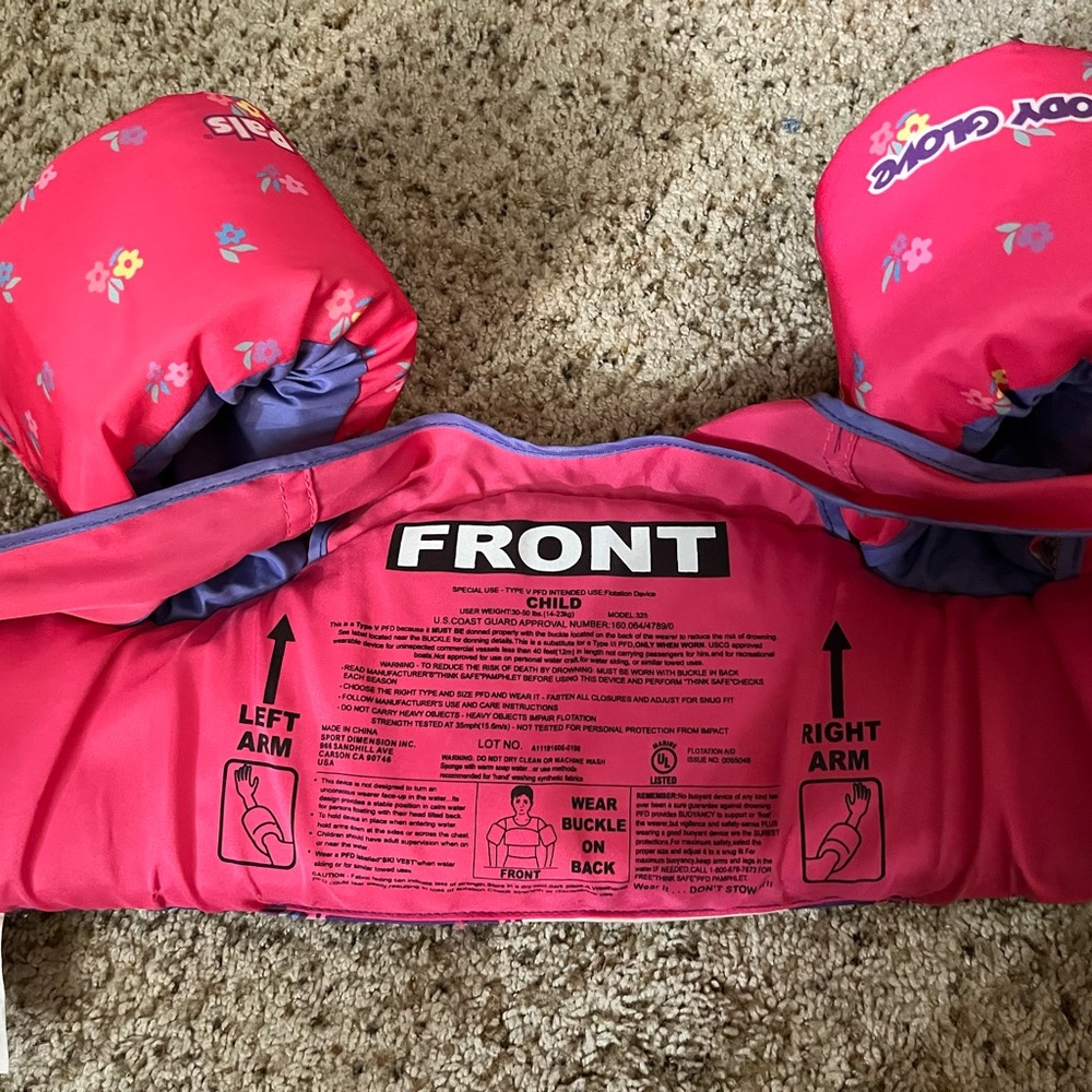 BODY GLOVE Child FLOAT - Picture 3 of 4